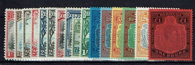 Image of Bermuda SG 110/21d UMM British Commonwealth Stamp